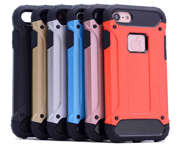 Apple iPhone 5 Kılıf Zore Crash Silikon Kapak Rose Gold