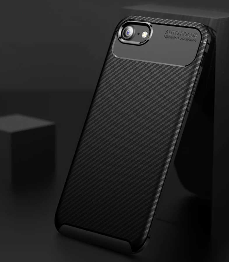 Apple iPhone 6 Kılıf Zore Negro Silikon Kapak Kahverengi