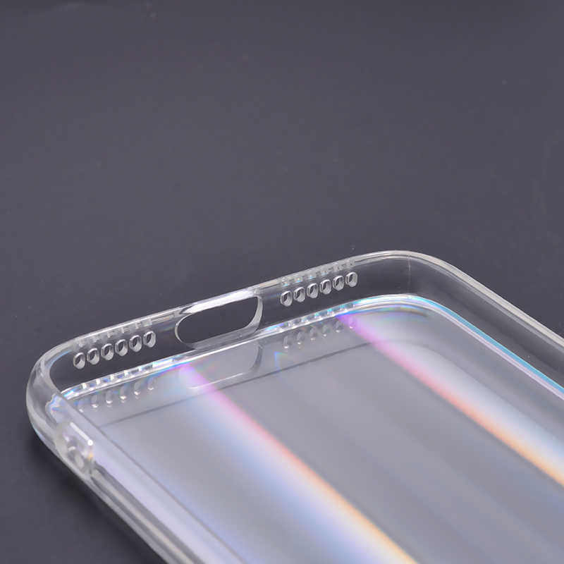 Apple iPhone 6 Kılıf Zore Rainbow Kapak Renksiz