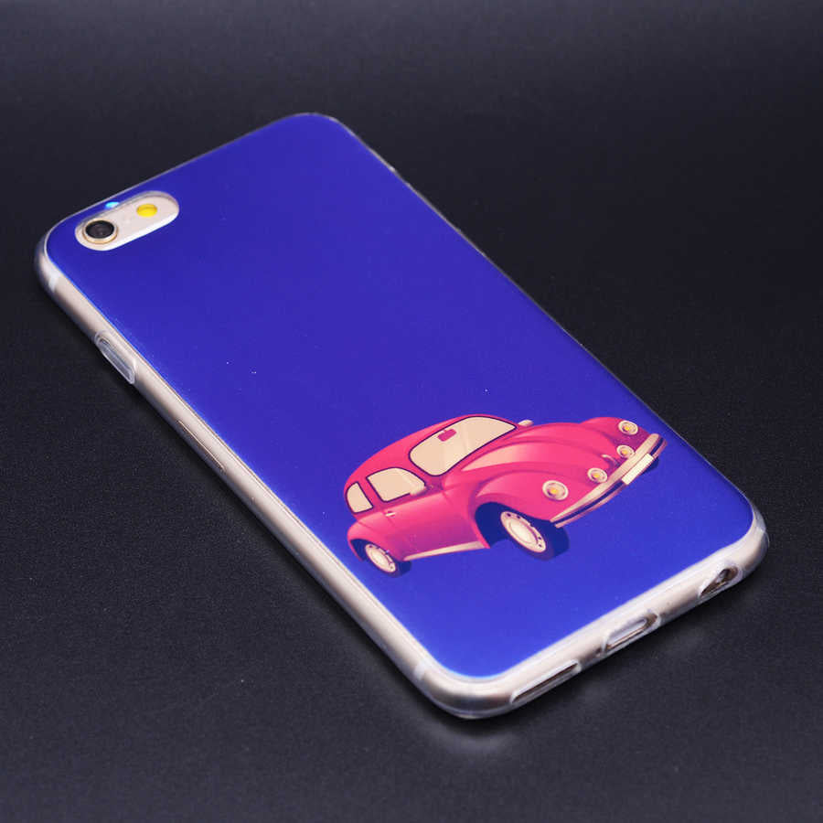 Apple iPhone 6 Plus Kılıf Zore Fani Silikon NO6