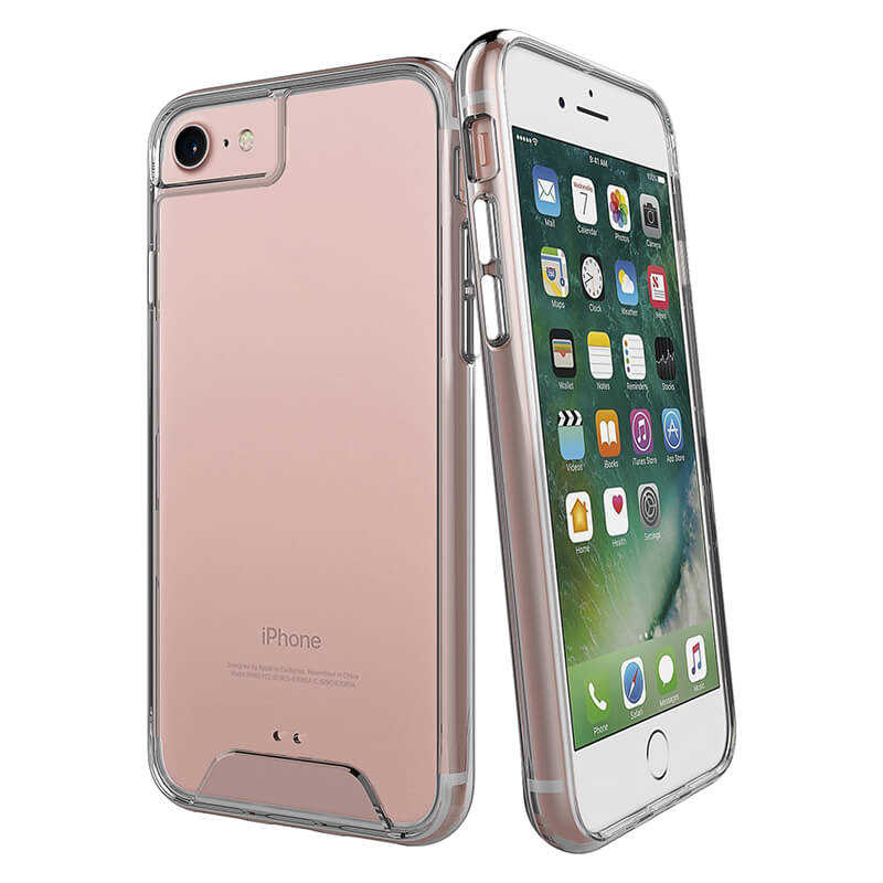 Apple iPhone 6 Plus Kılıf Zore Gard Silikon Renksiz