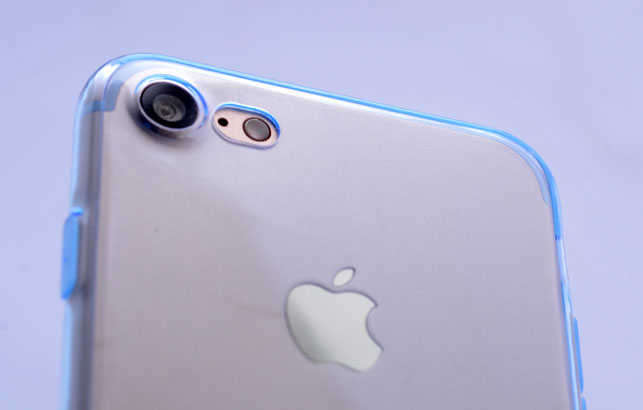 Apple iPhone 7 Kılıf Zore İmax Silikon Kılıf Füme