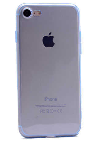 Apple iPhone 7 Kılıf Zore İmax Silikon Kılıf Füme