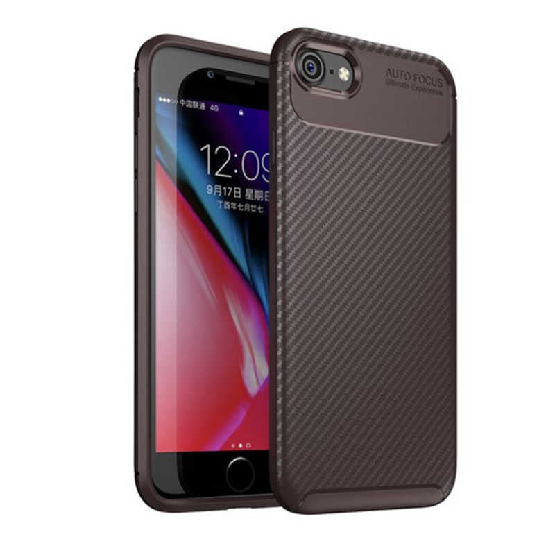 Apple iPhone 7 Kılıf Zore Negro Silikon Kapak Lacivert