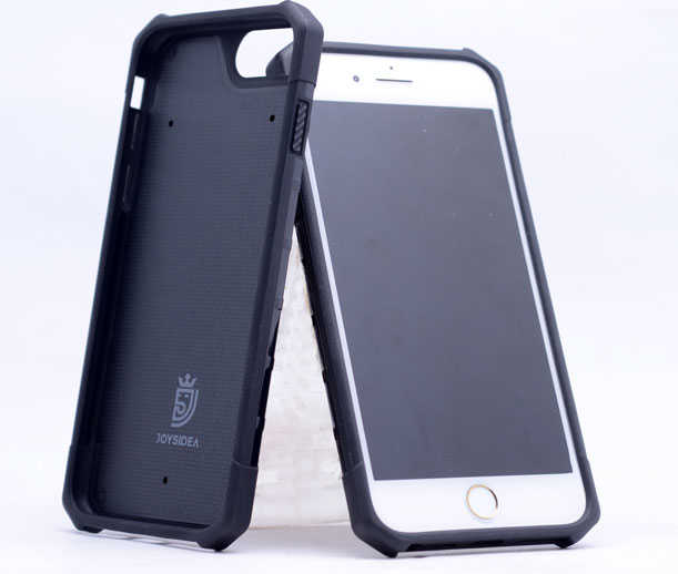 Apple iPhone 7 Plus Kılıf Zore Crocow Kapak Siyah