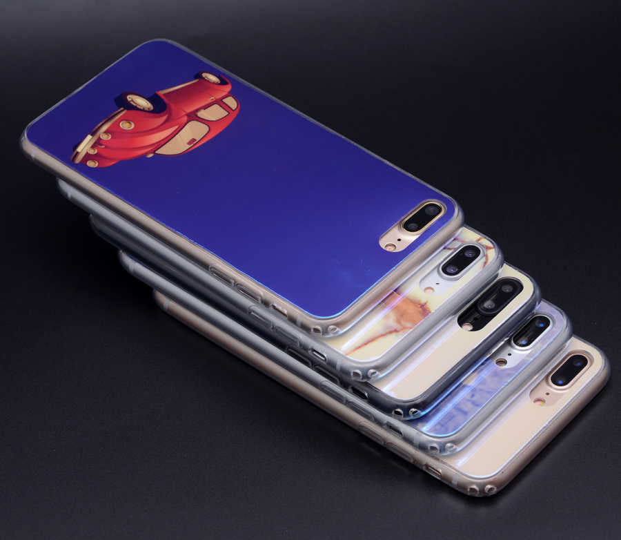 Apple iPhone 7 Plus Kılıf Zore Fani Silikon NO6