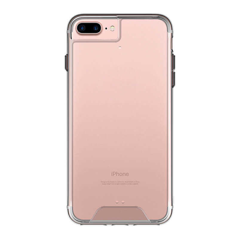 Apple iPhone 7 Plus Kılıf Zore Gard Silikon Renksiz