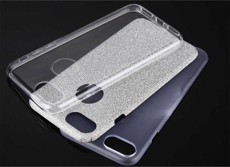 Apple iPhone 8 Kılıf Zore Shining Silikon Gümüş