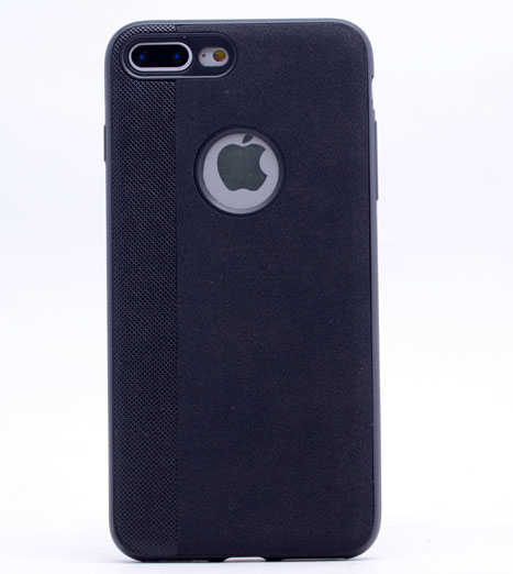 Apple iPhone 8 Plus Kılıf Zore City Silikon Siyah