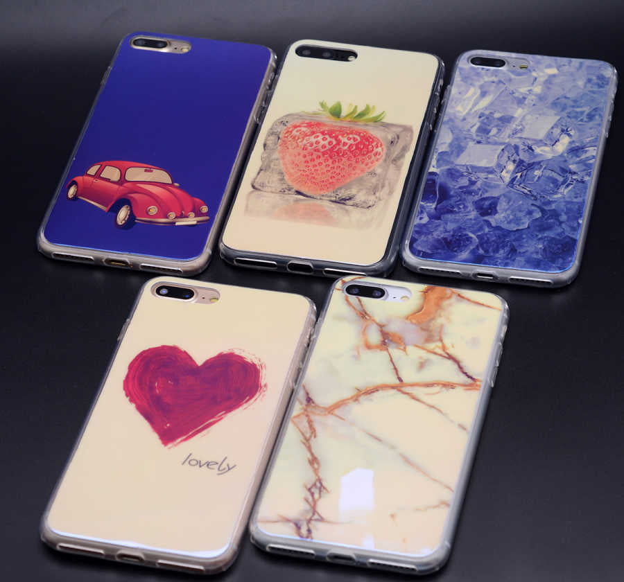 Apple iPhone 8 Plus Kılıf Zore Fani Silikon NO1