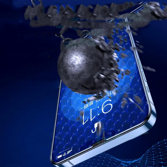 Apple iPhone 8 Zore Darbeye Dayanıklı Anti Statik Temperli Cam Ekran Koruyucu Siyah