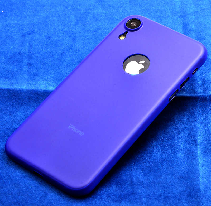 Apple iPhone XR 6.1 Kılıf Zore 1.Kalite PP Silikon Kırmızı