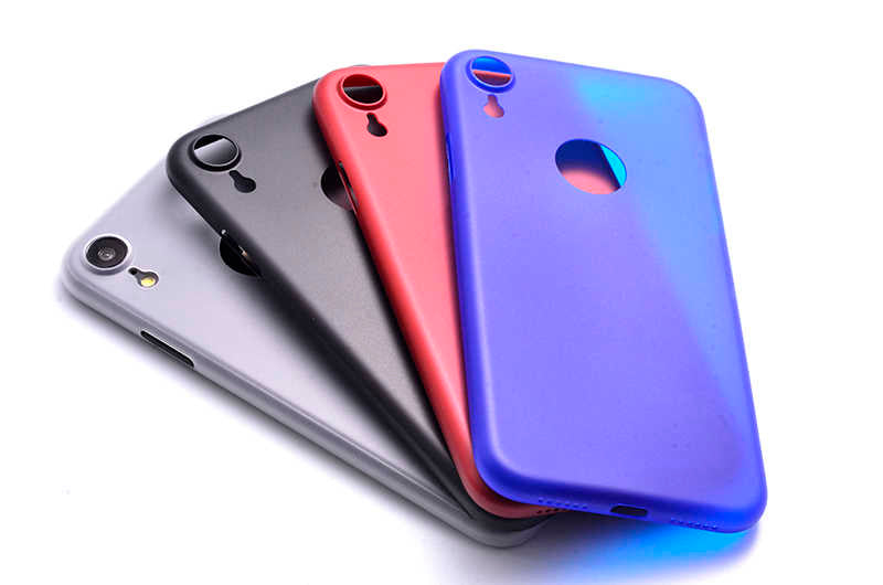 Apple iPhone XR 6.1 Kılıf Zore 1.Kalite PP Silikon Beyaz