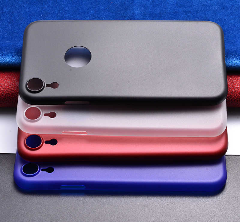 Apple iPhone XR 6.1 Kılıf Zore 1.Kalite PP Silikon Mavi