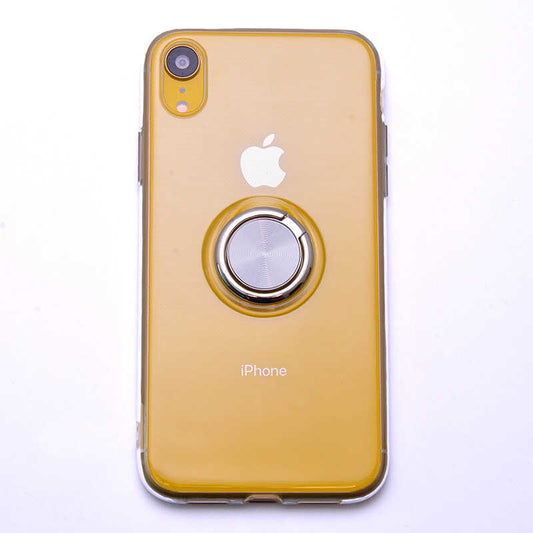Apple iPhone XR 6.1 Kılıf Zore Les Silikon Gri