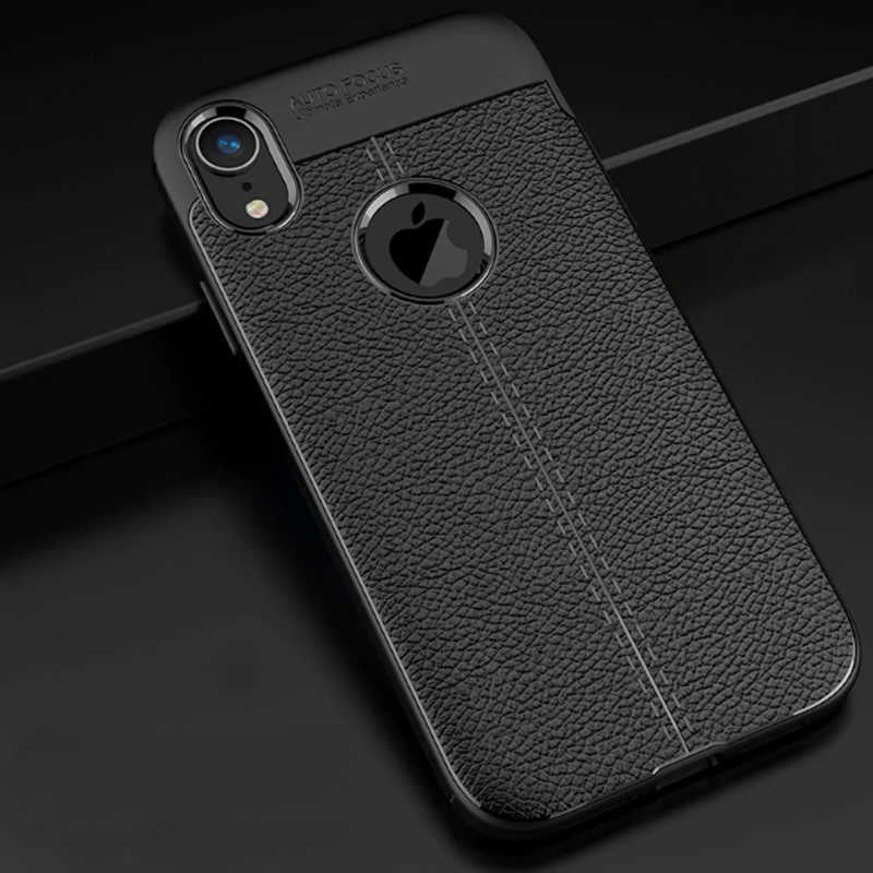 Apple iPhone XR 6.1 Kılıf Zore Niss Silikon Kapak Kırmızı