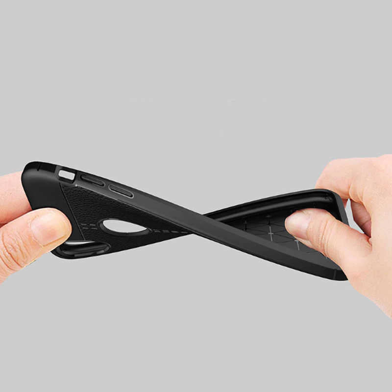 Apple iPhone XR 6.1 Kılıf Zore Niss Silikon Kapak Lacivert