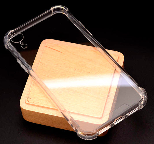 Apple iPhone XR 6.1 Kılıf Zore Nitro Anti Shock Silikon Renksiz