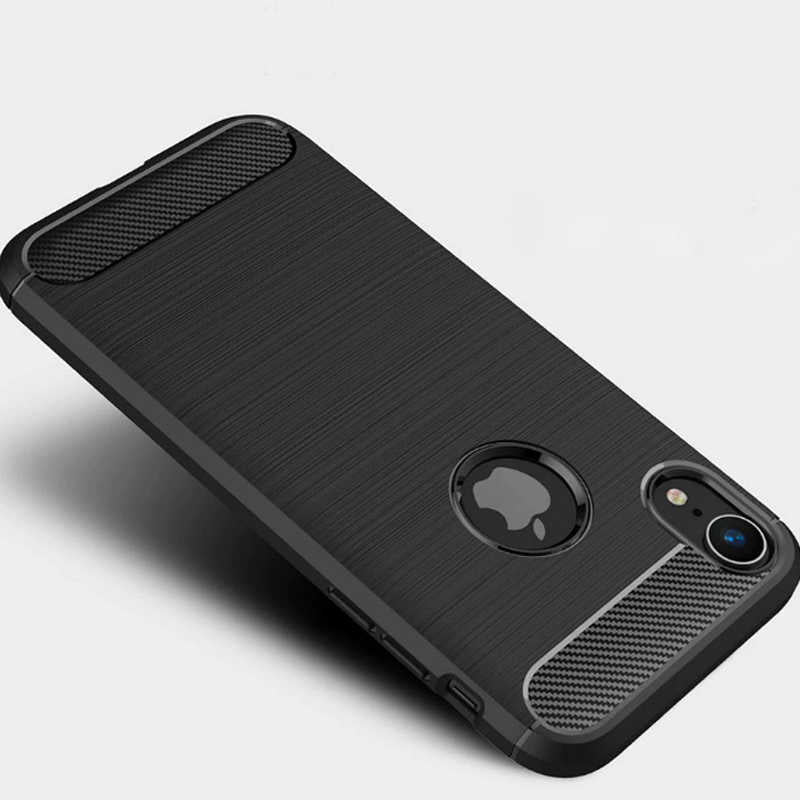 Apple iPhone XR 6.1 Kılıf Zore Room Silikon Kapak Lacivert