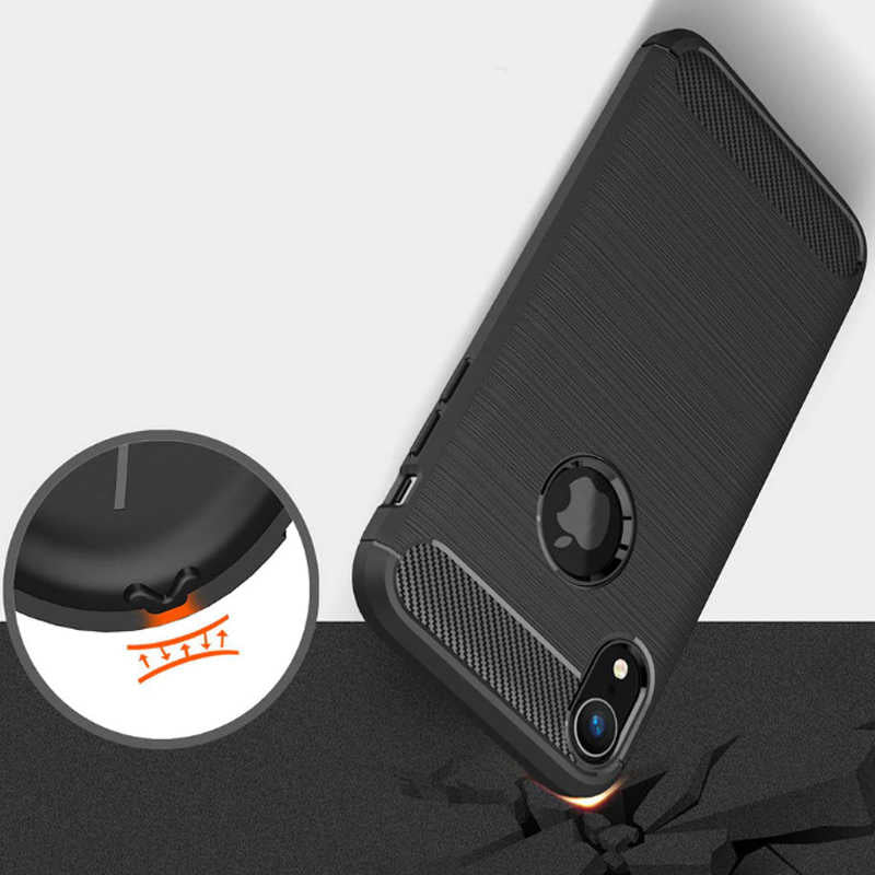 Apple iPhone XR 6.1 Kılıf Zore Room Silikon Kapak Gri