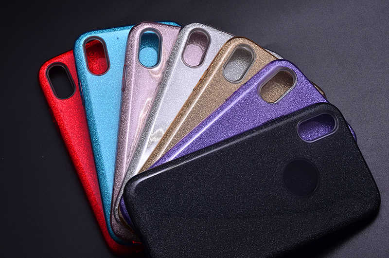 Apple iPhone XR 6.1 Kılıf Zore Shining Silikon Gold