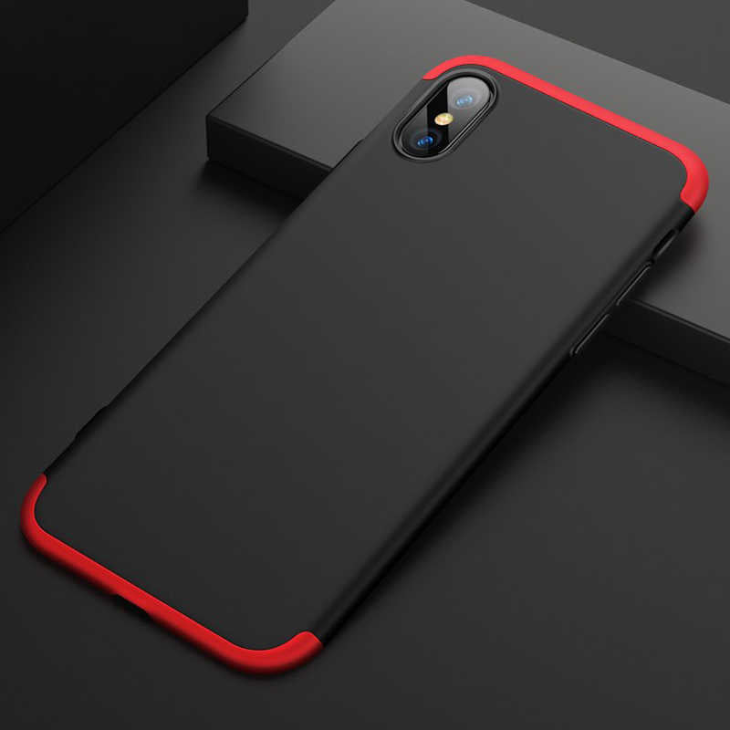 Apple iPhone XS Max 6.5 Kılıf Zore Ays Kapak Siyah-Mavi