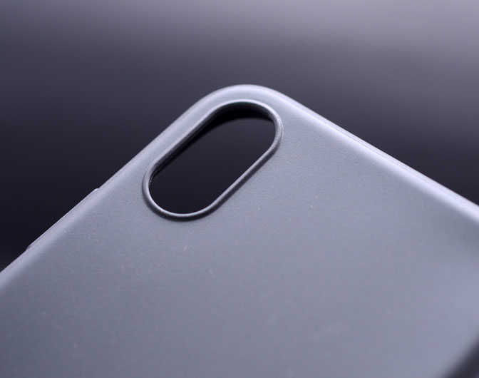 Apple iPhone XS Max 6.5 Kılıf Zore İmax Silikon Renksiz