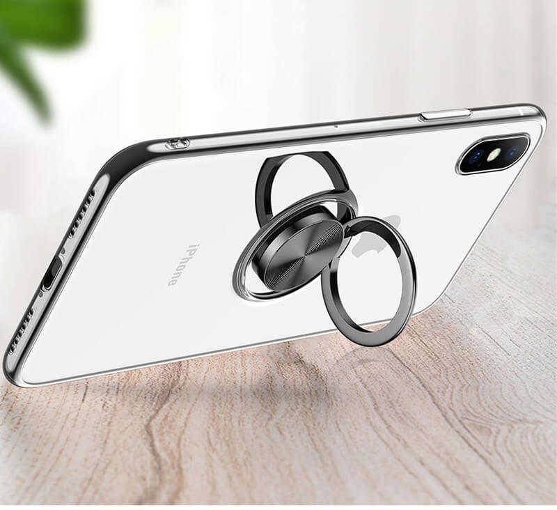 Apple iPhone XS Max 6.5 Kılıf Zore Les Silikon Gold