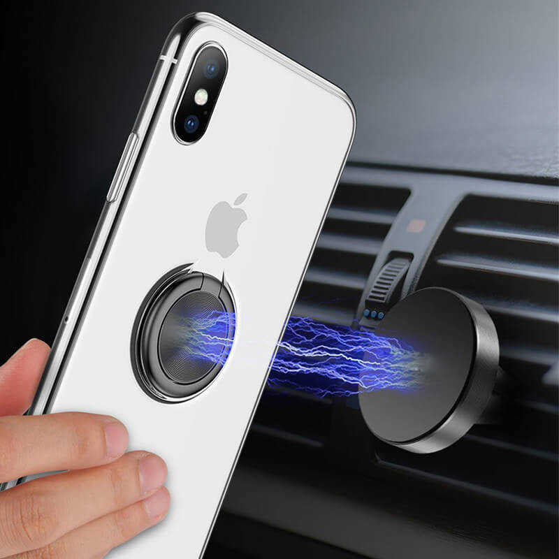 Apple iPhone XS Max 6.5 Kılıf Zore Les Silikon Siyah