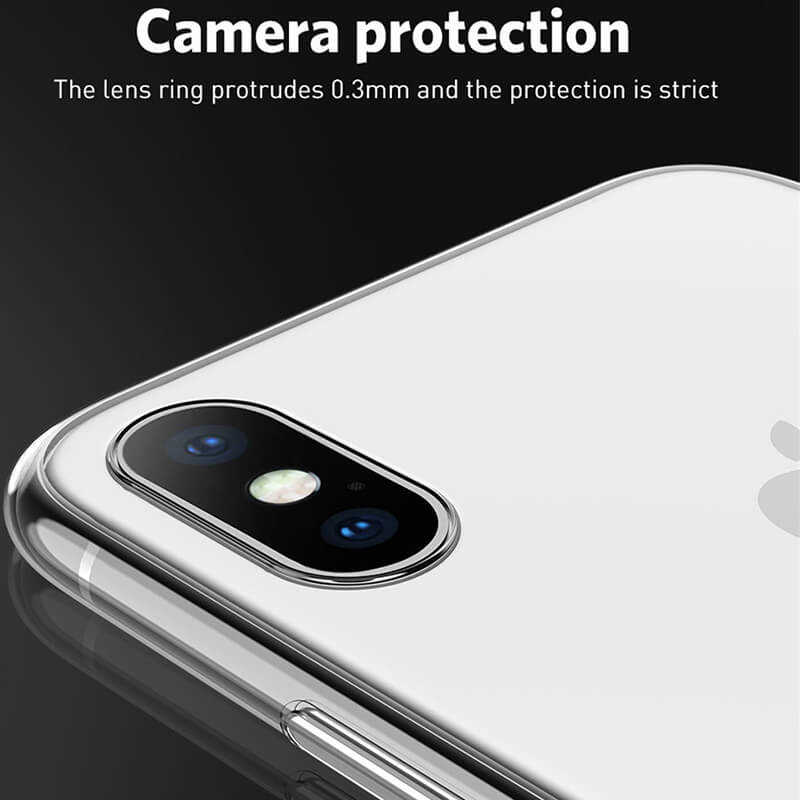 Apple iPhone XS Max 6.5 Kılıf Zore Les Silikon Siyah