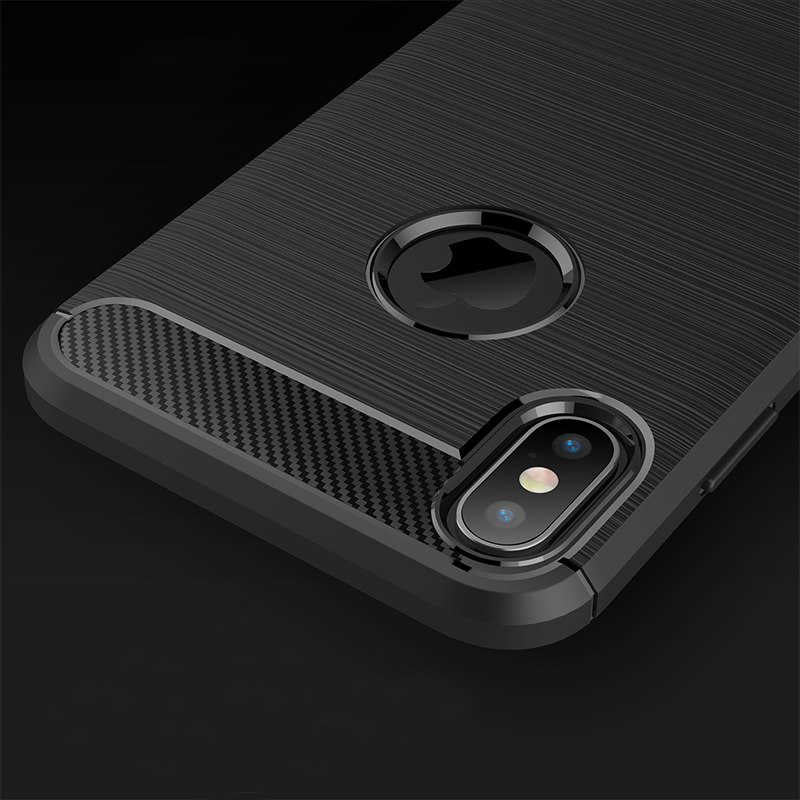 Apple iPhone XS Max 6.5 Kılıf Zore Room Silikon Kapak Siyah