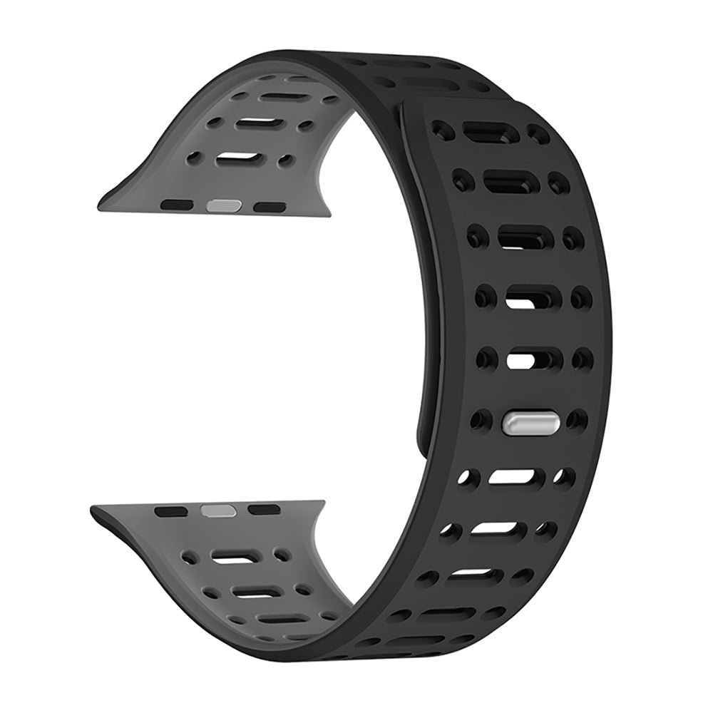 Apple Watch 10 42mm Zore KRD-124 Silikon Kordon Strap Kayış Sarı