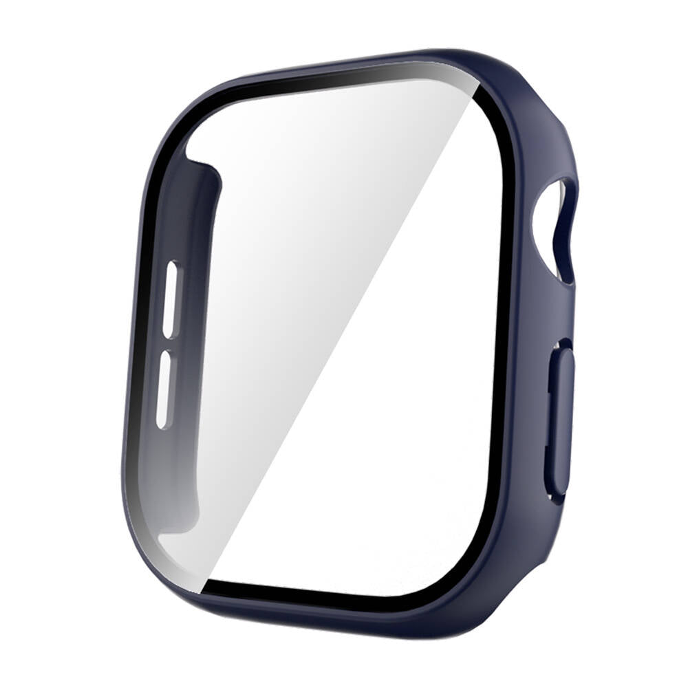Apple Watch 10 46mm Sert PC Kasa ve Ekran Koruyucu Zore Watch Gard 35 Yeşil