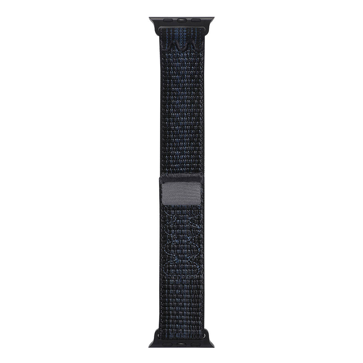 Apple Watch 38mm KRD-91 Hasır Kordon Strap Kayış Siyah