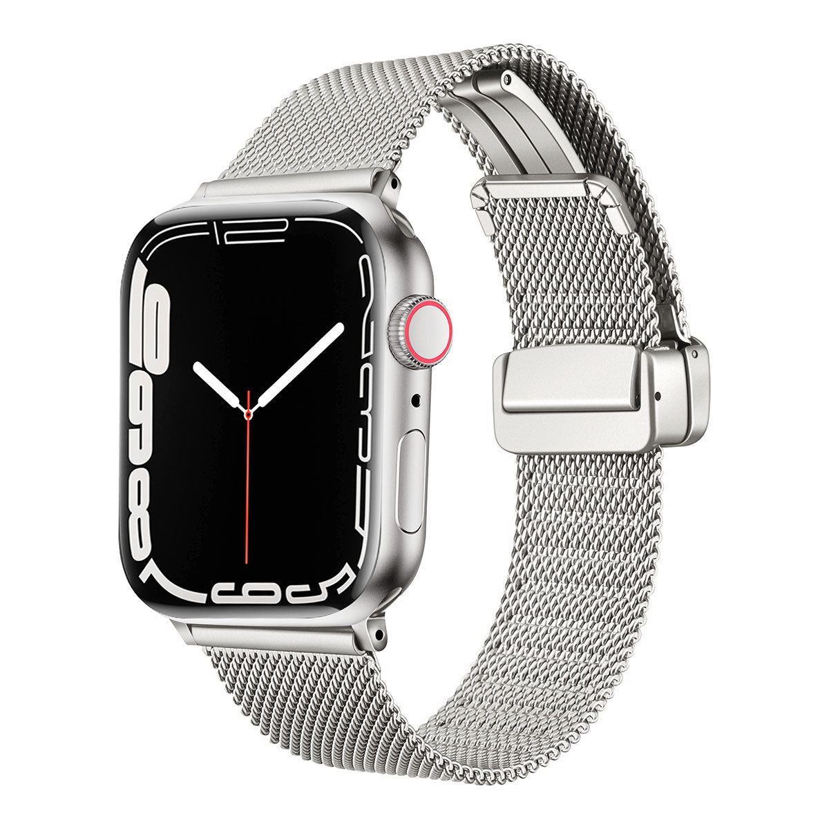 Apple Watch 38mm Zore KRD-85 Metal Kordon Gümüş