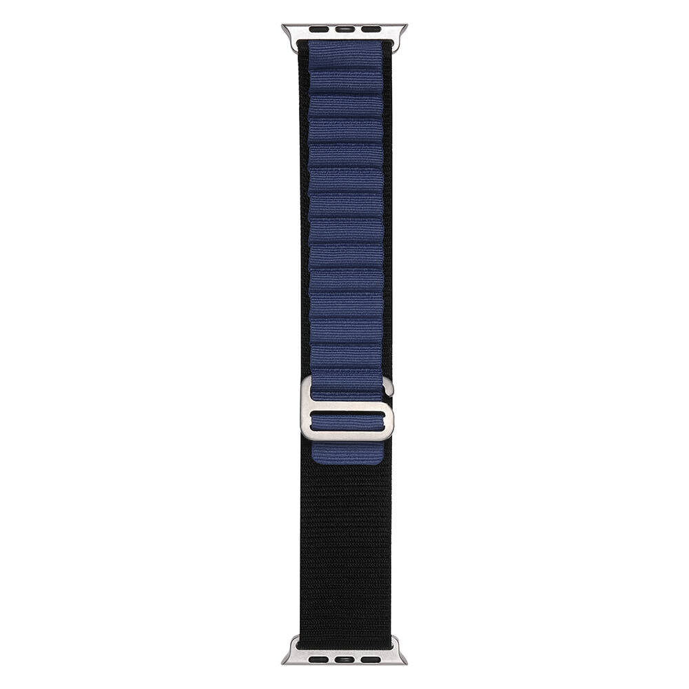 Apple Watch 40mm Zore Band-74 Hasır Kordon Midnight