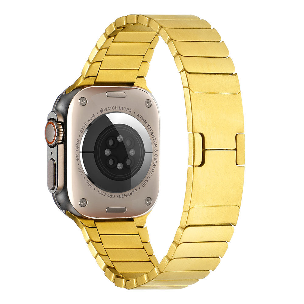 Apple Watch 42mm Zore KRD-82 Metal Kordon Gri
