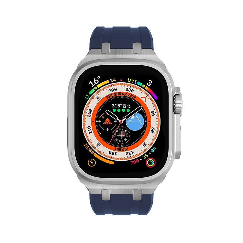 Apple Watch 42mm Zore KRD-89 Silikon Kordon Beyaz