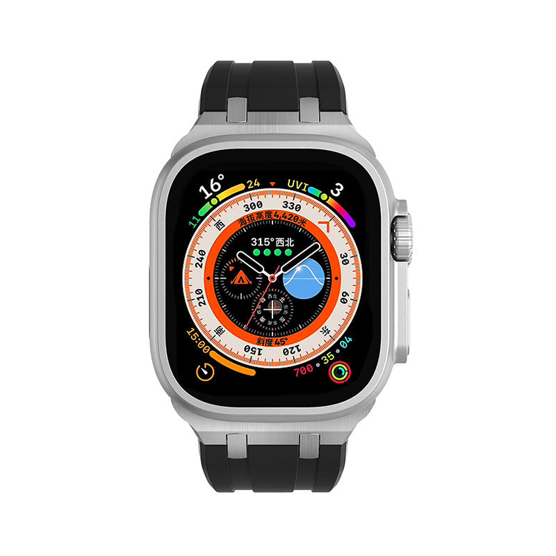 Apple Watch 42mm Zore KRD-89 Silikon Kordon Beyaz