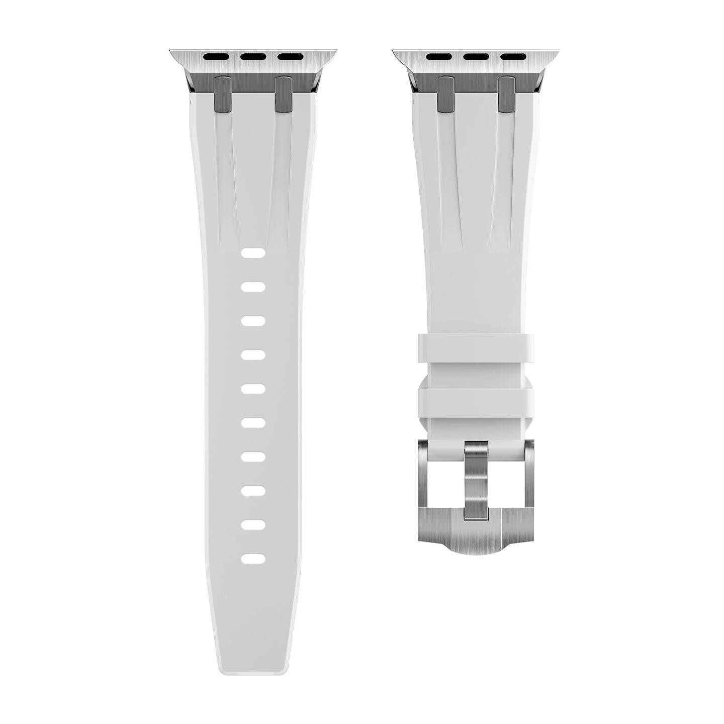 Apple Watch 42mm Zore KRD-89 Silikon Kordon Siyah