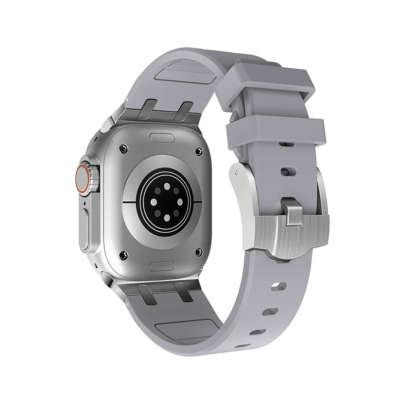 Apple Watch 42mm Zore KRD-89 Silikon Kordon Beyaz