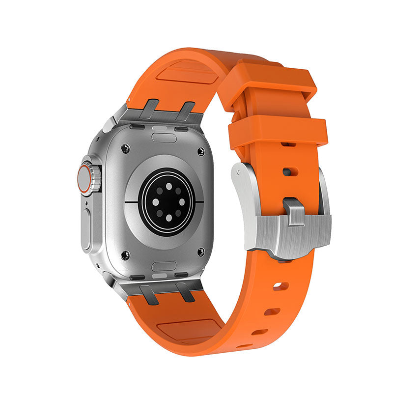 Apple Watch 42mm Zore KRD-89 Silikon Kordon Beyaz