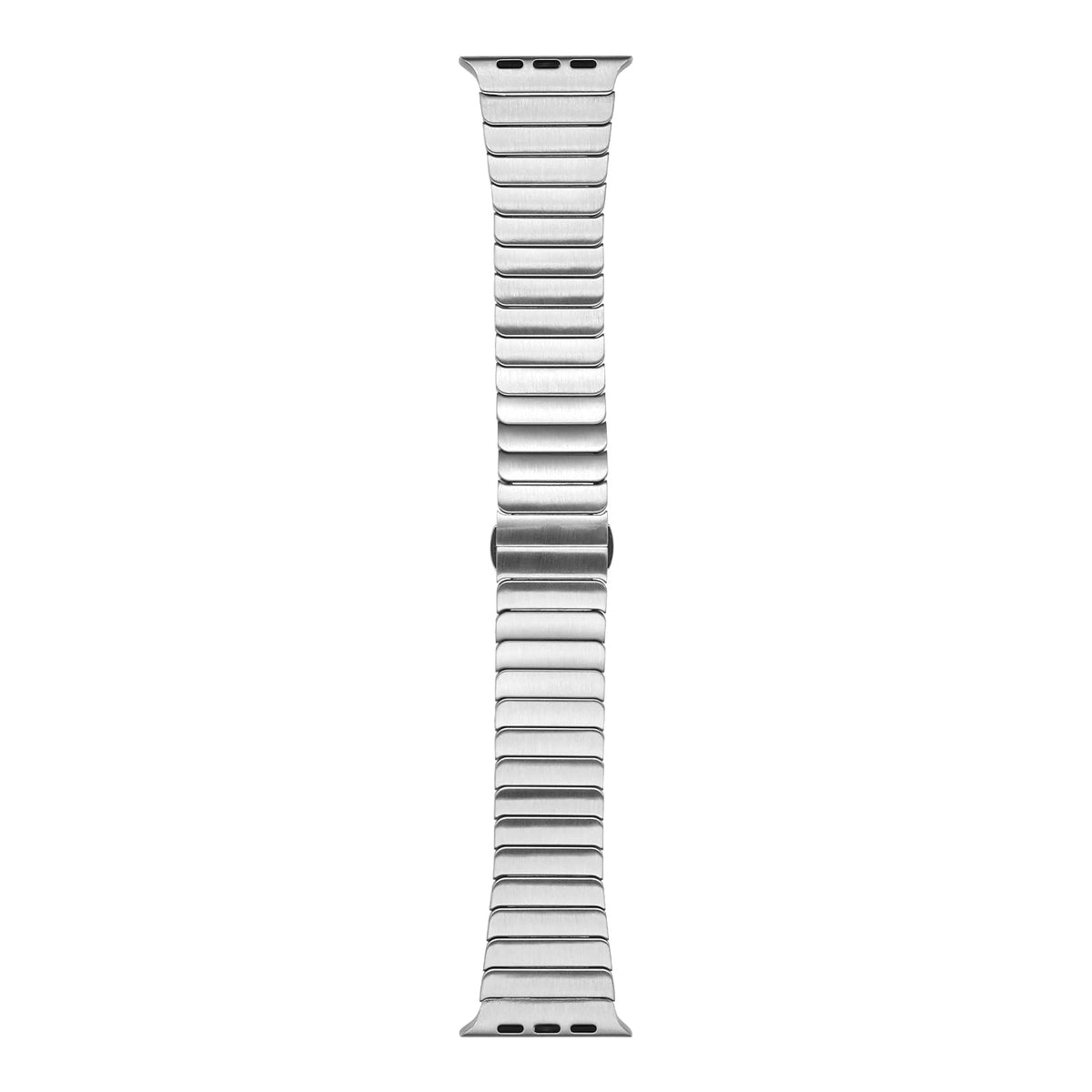 Apple Watch 44mm Kordon KRD-79 Metal Strap Kayış Gri