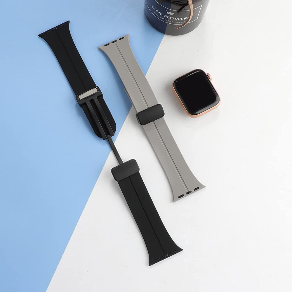 Apple Watch Ultra 49mm Zore KRD-84 Silikon Kordon Kırmızı