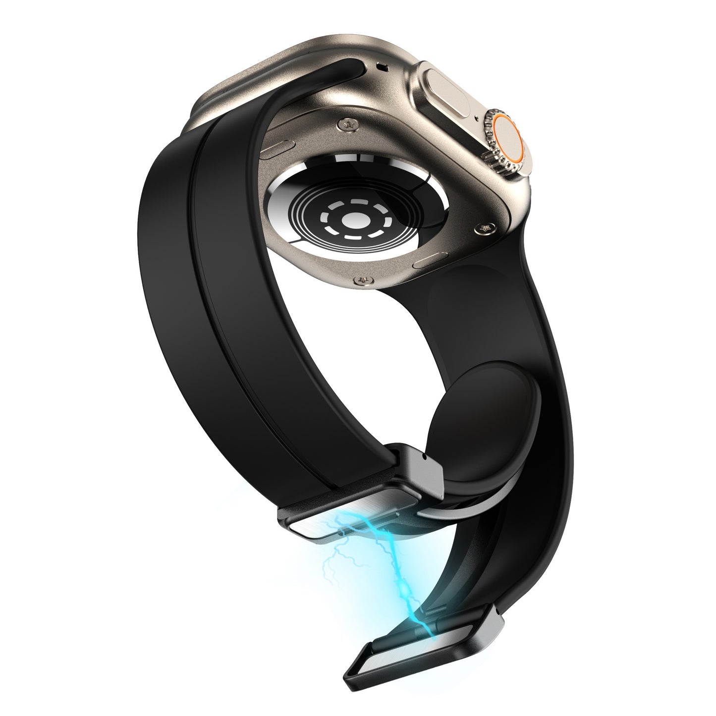 Apple Watch Ultra 49mm Zore KRD-84 Silikon Kordon Kırmızı