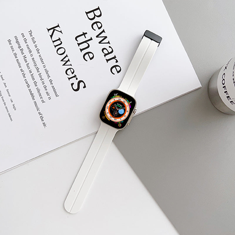 Apple Watch Ultra 49mm Zore KRD-84 Silikon Kordon Kırmızı