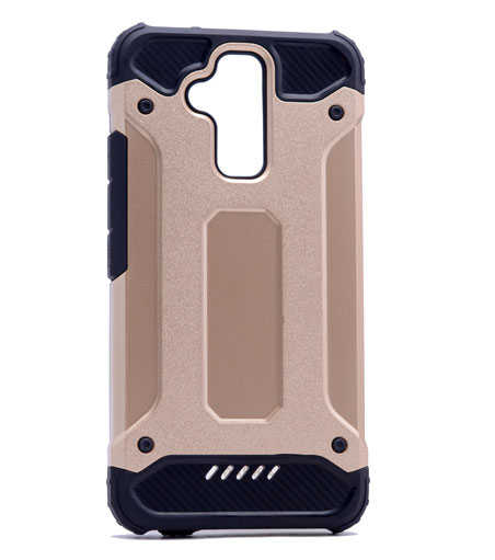 Asus Zenfone 3 Max ZC520TL Kılıf Zore Crash Silikon Kapak Gold