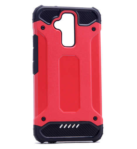 Asus Zenfone 3 Max ZC520TL Kılıf Zore Crash Silikon Kapak Kırmızı