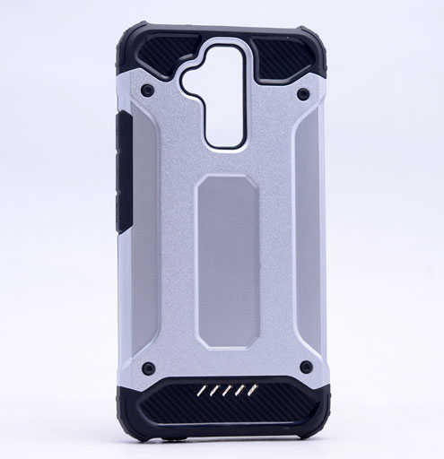 Asus Zenfone 3 Max ZC520TL Kılıf Zore Crash Silikon Kapak Gri