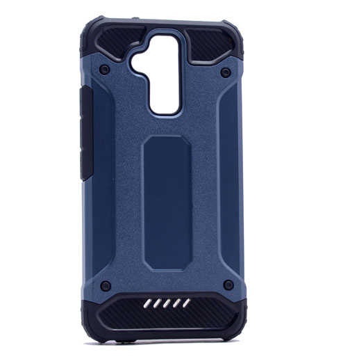 Asus Zenfone 3 Max ZC520TL Kılıf Zore Crash Silikon Kapak Mavi